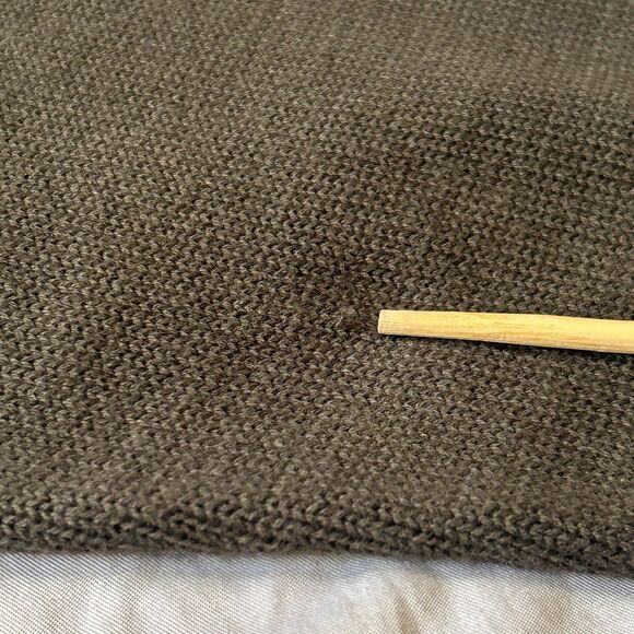 Oscar De La Renta Mens Sweater L Army Green Crewneck Pullover Y2K - Picture 7 of 9